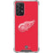 NHL Detroit Red Wings Solid Background Galaxy A72 5G Clear Case